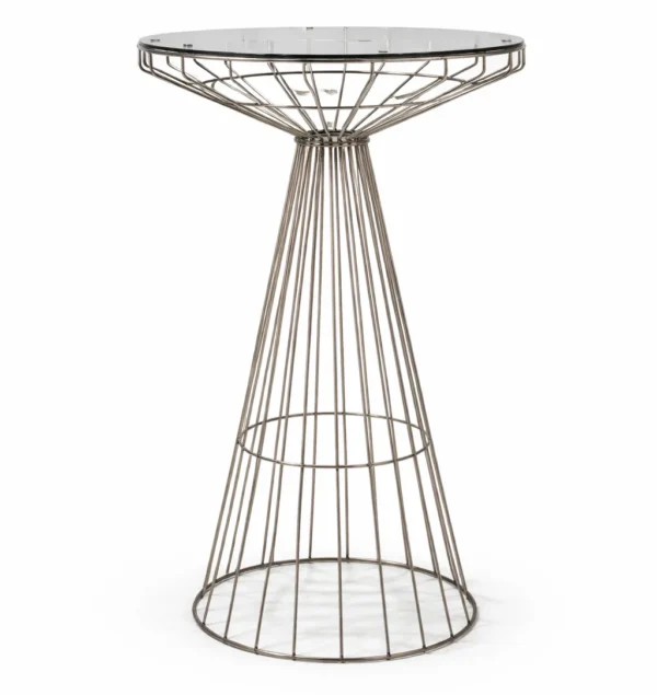 SILVER PARIS COCKTAIL TABLE