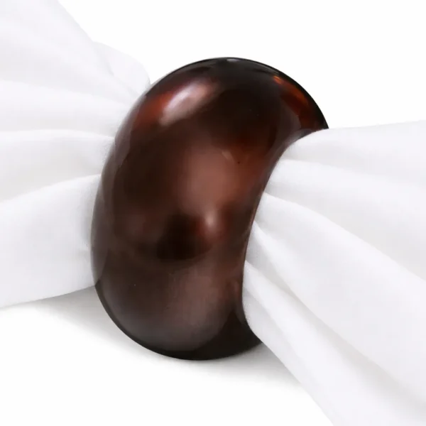 BROWN GALA NAPKIN RING