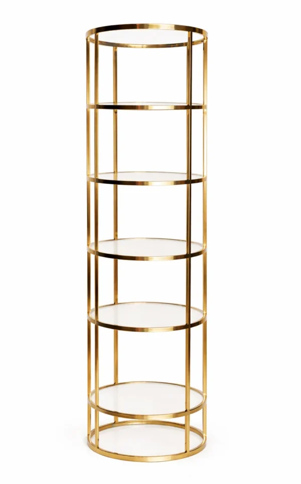 GOLD GRACE ROUND BACK BAR