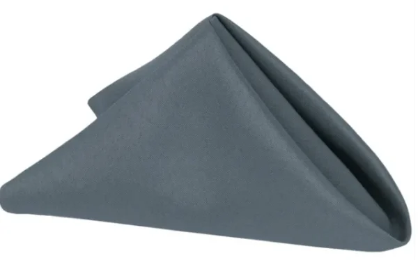 SERVIETTE DE TABLE EN POLYESTER PEWTER