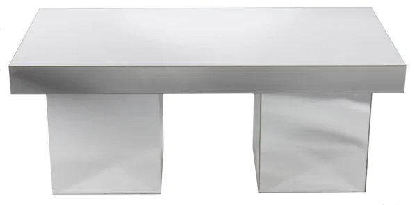 TABLE A CAFÉ MIROIR COLONNE MIROIR