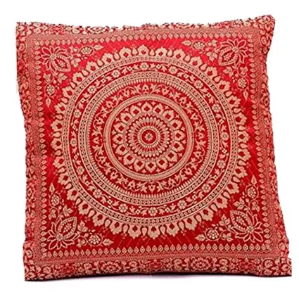 COUSSIN BANARASI ROUGE