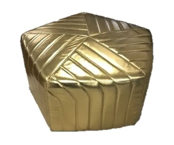 GOLD LUXOR POUF