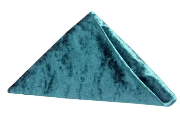 DARK TEAL VELVET NAPKIN