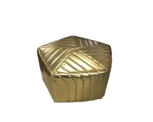 GOLD LUXOR MINI POUF