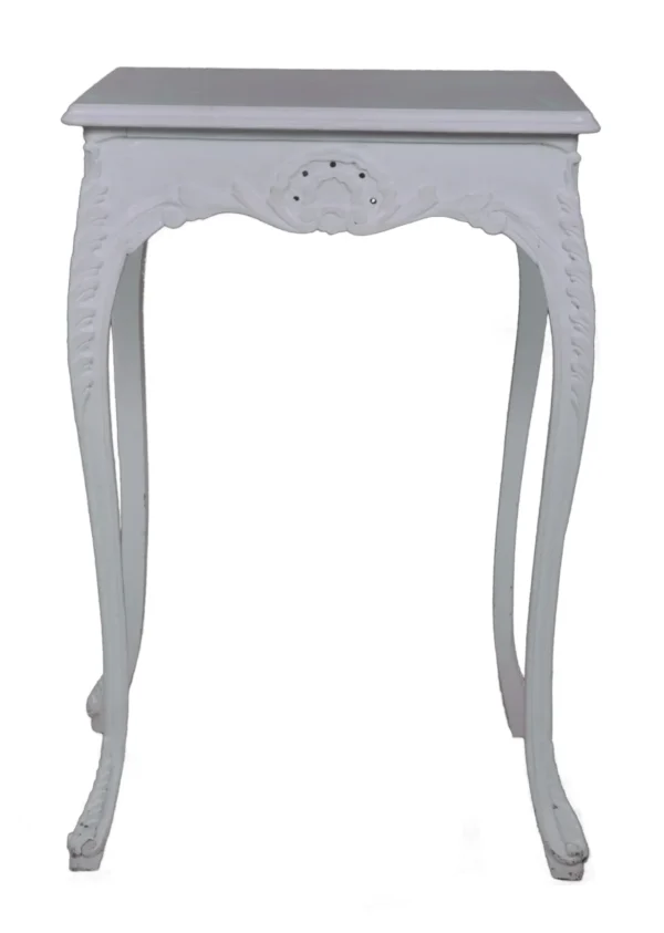 WHITE VIENNA COCKTAIL TABLE