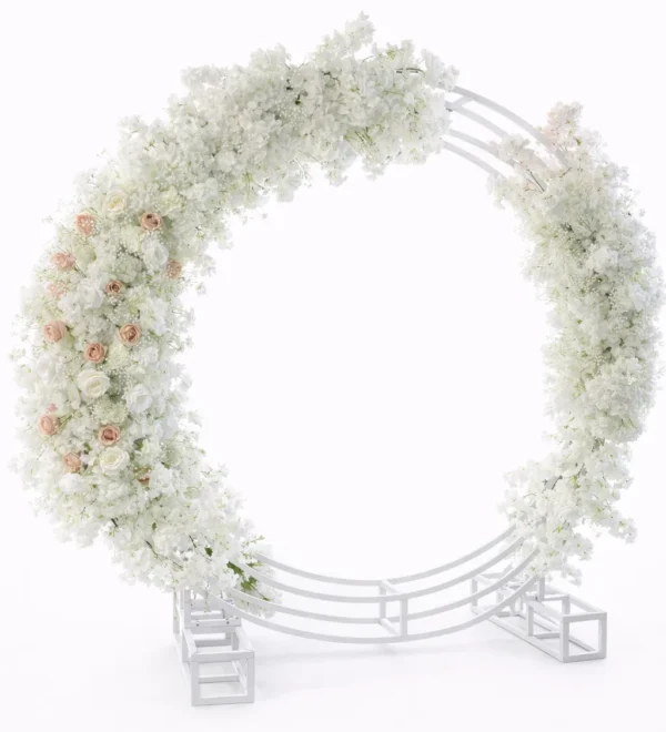 WHITE ISABELLA ROUND ARCH