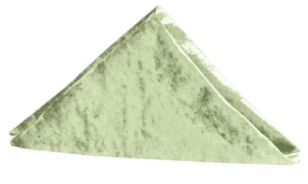 SAGE GREEN VELVET NAPKIN