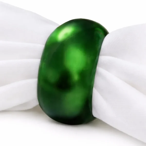 GREEN GALA NAPKIN RING