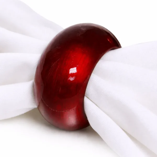 RED GALA NAPKIN RING