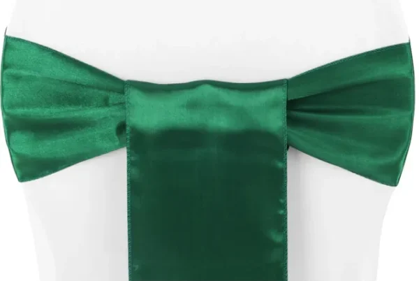 BOUCLE EN SATIN EMÉRAUDE