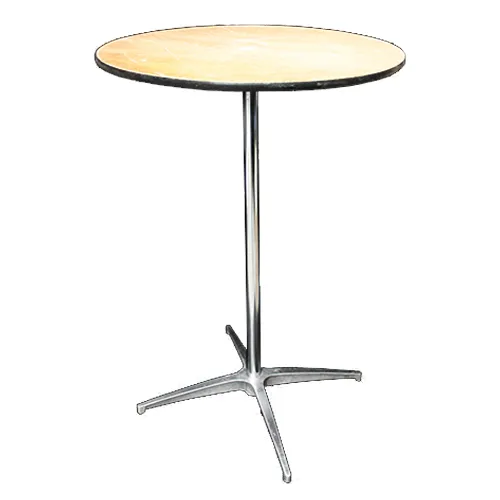 WOOD COCKTAIL TABLE