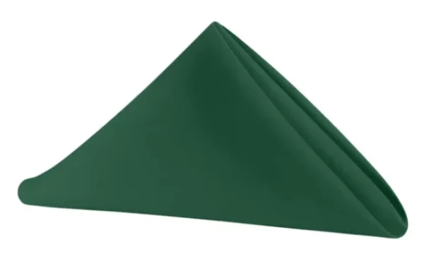 SERVIETTE DE TABLE EN POLYESTER VERT FORET
