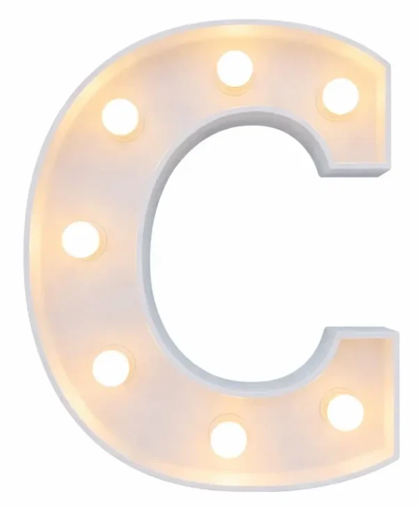 MARQUEE LETTER 4' - C