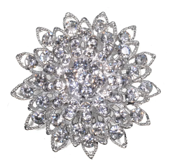 SILVER BROOCHE NAPKIN RING