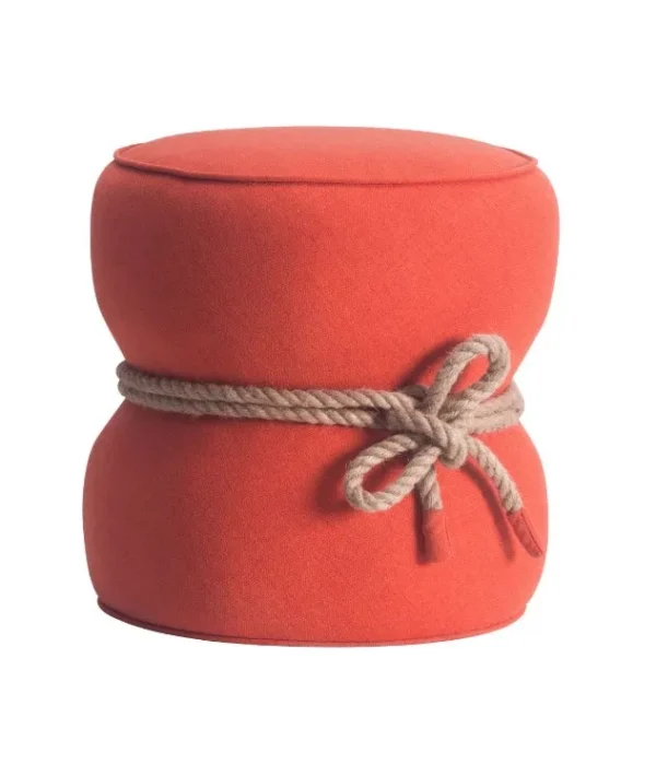 RED TEDDY POUF