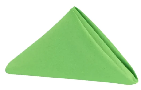 SERVIETTE DE TABLE EN POLYESTER VERT CLOVER