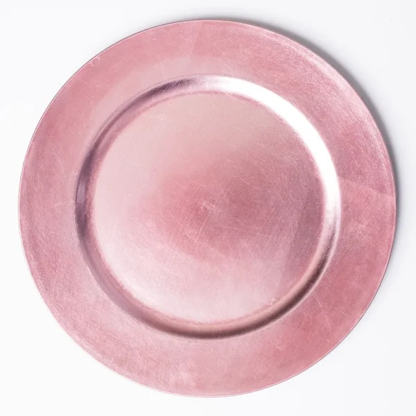 LYON BLUSH PINK ACRYLIC CHARGER PLATE