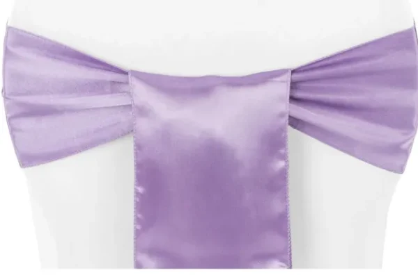 BOUCLE EN SATIN LILAS VICTORIEN
