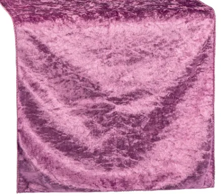 VIOLET VELVET TABLE RUNNER