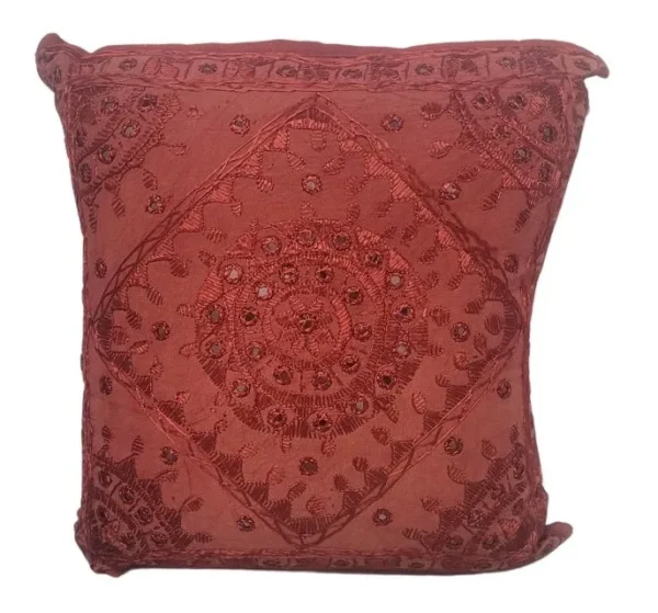 COUSSIN MOSAIQUE BRIQUE
