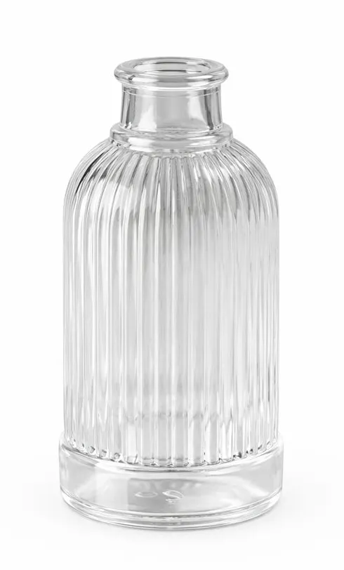 BRAYDEN BUD RIBBED VASE 5"