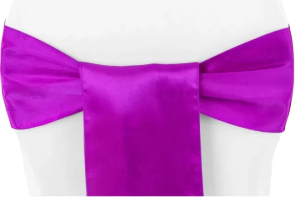 BOUCLE EN SATIN MAGENTA