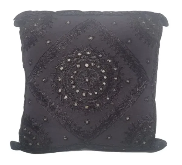 COUSSIN MOSAIQUE NOIR
