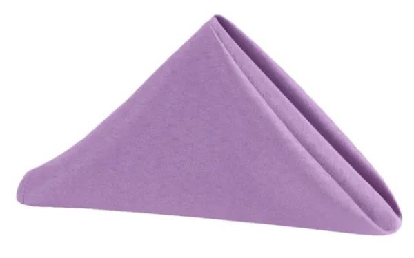 SERVIETTE DE TABLE EN POLYESTER LAVANDE