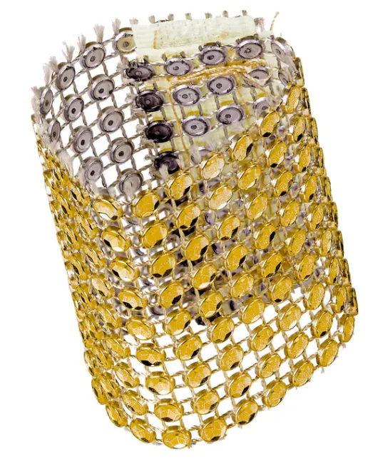 GOLD RHINESTONE NAPKIN RING