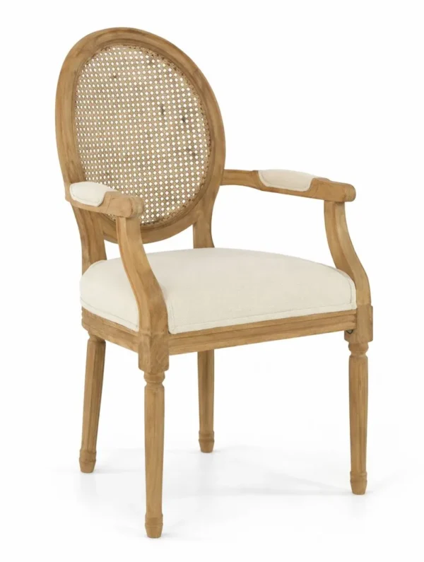 RUSTIC ALICE CHAIR WITH ARMS