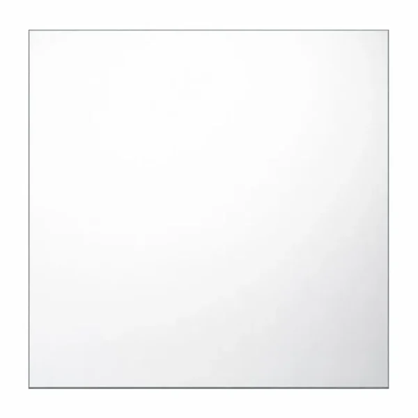 SQUARE MIRROR CHARGER PLATE 12"