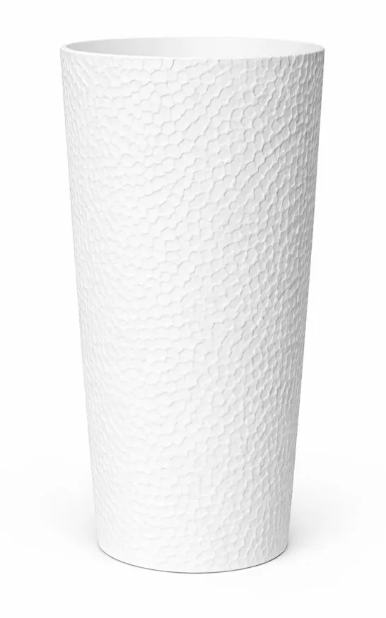 WHITE CROCODILE POT
