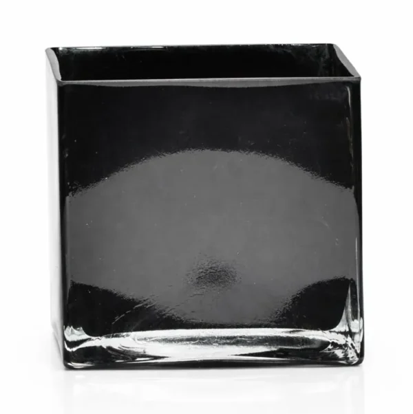 BLACK EROS 4" VASE
