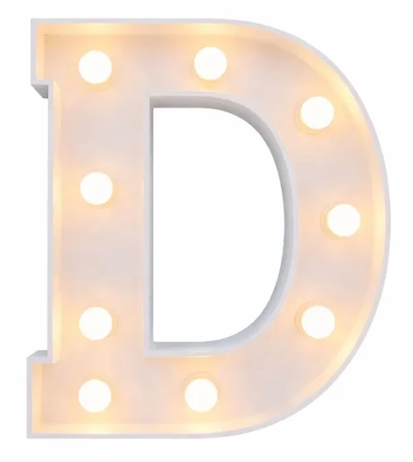 MARQUEE LETTER 4' - D