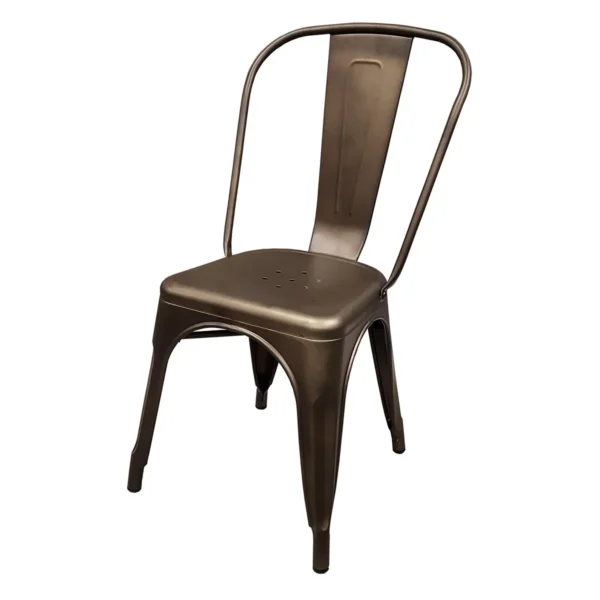 GUN METAL TOLIX CHAIR