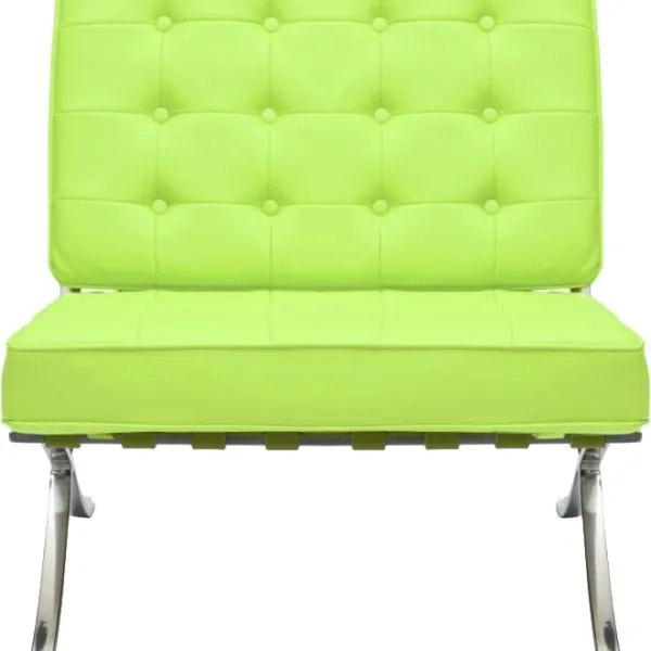 GREEN BARCELONA ARMCHAIR