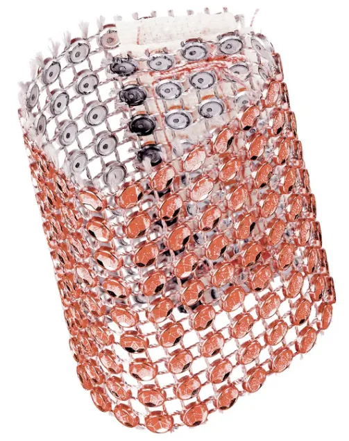 ROSE GOLD RHINESTONE NAPKIN RING