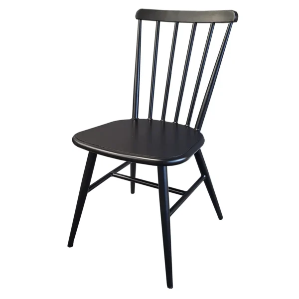BLACK WINDSOR CHAIR