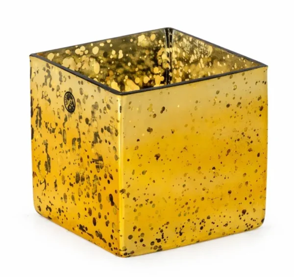 MERCURY GOLD EROS 4" VASE