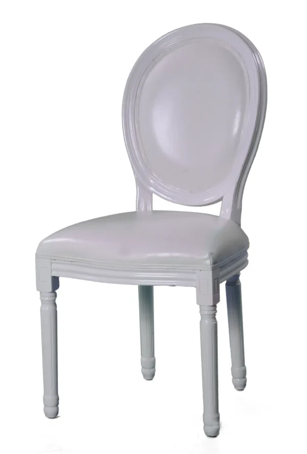 CHAISE GALA BLANC