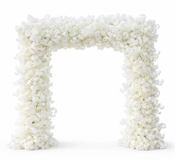 SILK FLORAL ARCH WITH SQUARE TOP