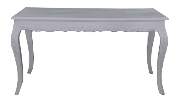 WHITE ELEGANCE RECTANGULAR TABLE