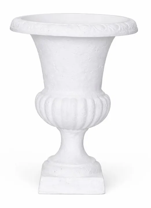 WHITE VENUS URN