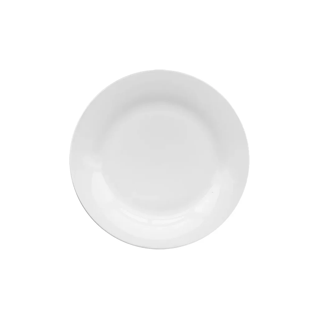 ASSIETTE ROYALE BLANC 7"