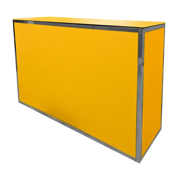 YELLOW ACRYLIC BAR 6'