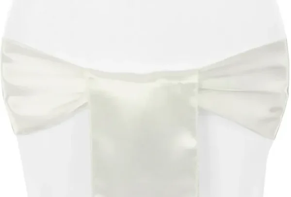 BOUCLE EN SATIN IVOIRE