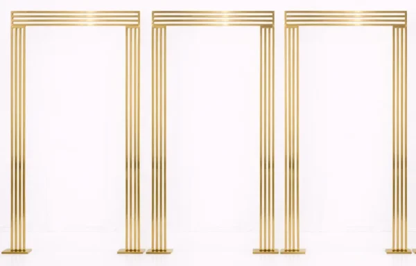 GOLD TRIPLE NOVA ARCH