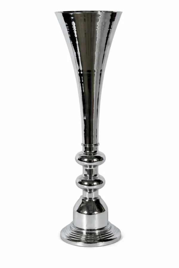 SILVER LILY POT 40"