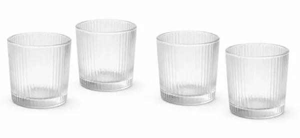 TUVO RIBBED CLEAR VOTIVE